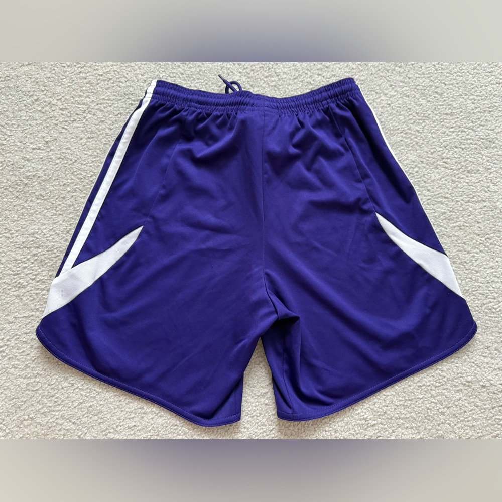 Adidas Climacool Purple, grey, and Black Shorts athletic 3 pairs XS drawstring - Picture 4 of 9